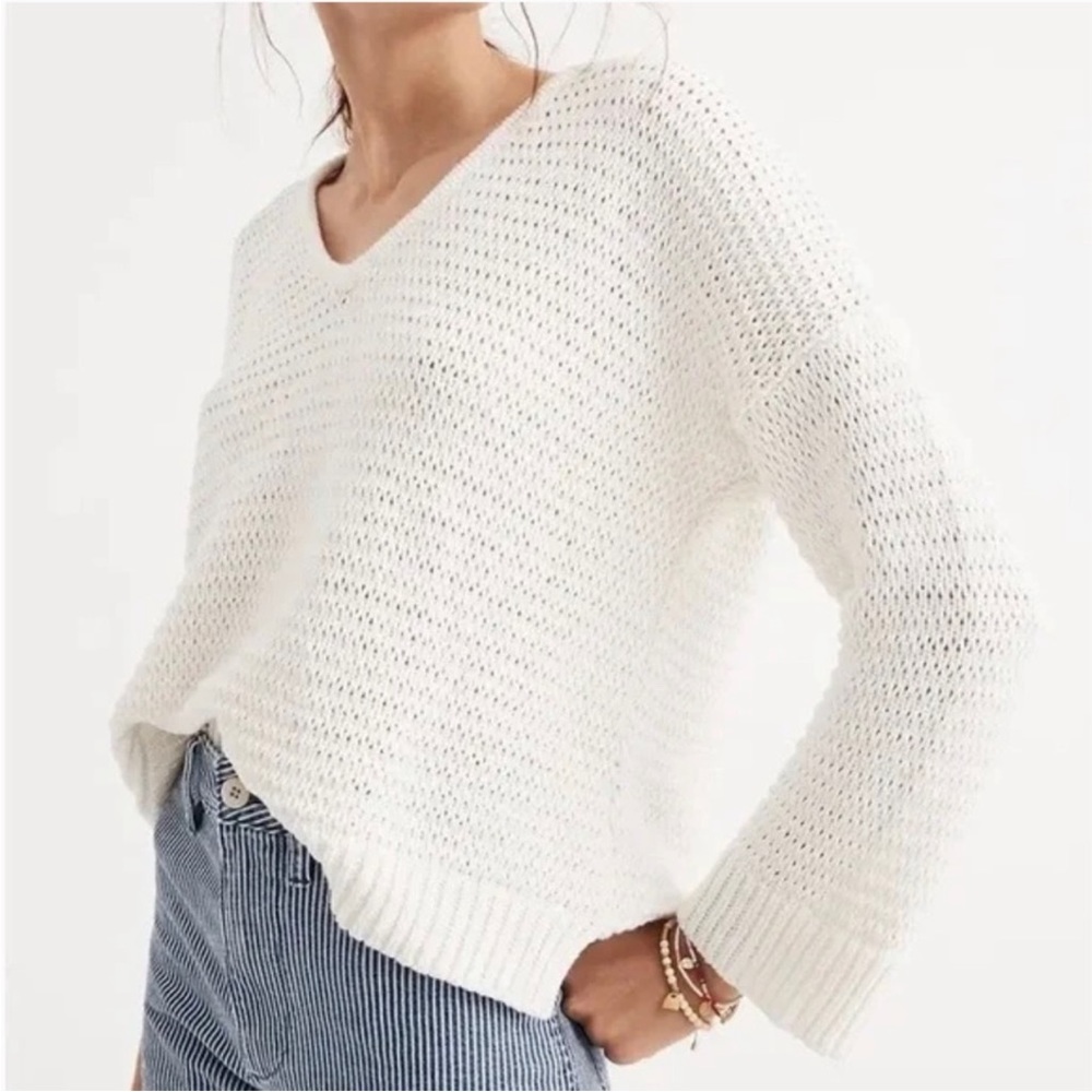 Madewell • Knit Pullover in Cream